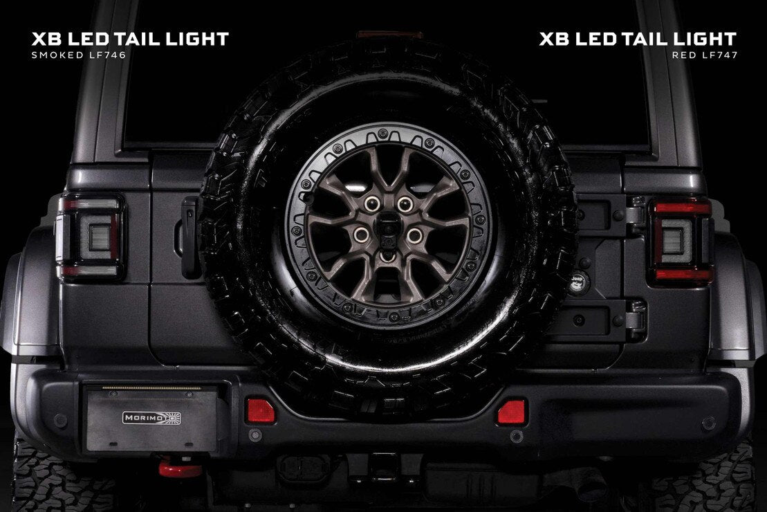 Jeep Wrangler JL (2018+) XB LED Low Profile Tail Lights (Red)