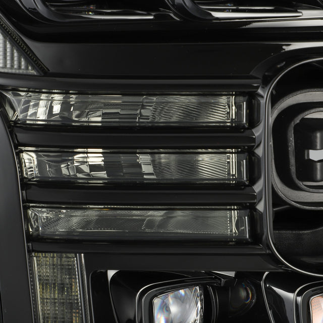 Phares projecteurs à LED série NOVA Alpha-Black pour Ford F150 15-17 / F150 Raptor 17-20