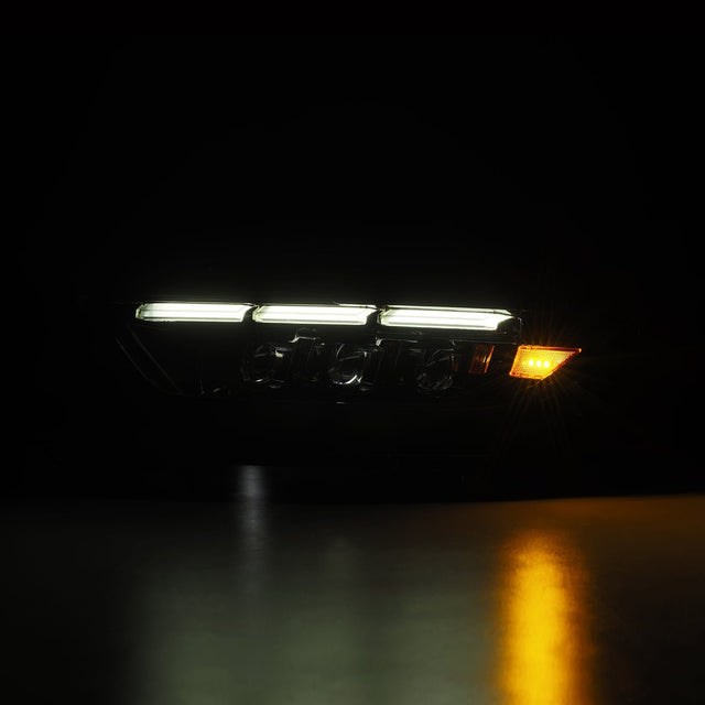 15-17 Ford Mustang/18-20 Mustang Shelby GT350/GT500 MK II NOVA-Series LED Projector Headlights Alpha-Black