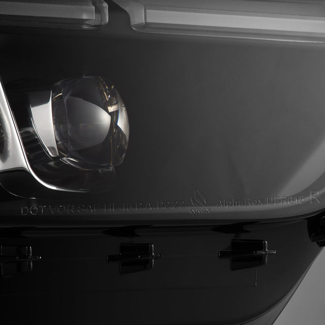 15-17 Ford Mustang/18-20 Mustang Shelby GT350/GT500 MK II NOVA-Series LED Projector Headlights Black