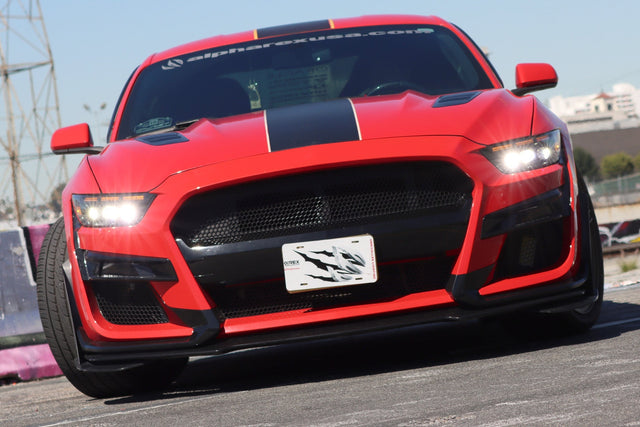 15-17 Ford Mustang/18-20 Mustang Shelby GT350/GT500 MK II NOVA-Series LED Projector Headlights Black