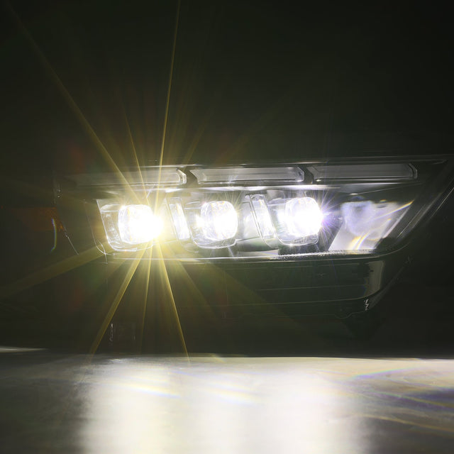 15-17 Ford Mustang/18-20 Mustang Shelby GT350/GT500 MK II NOVA-Series LED Projector Headlights Black