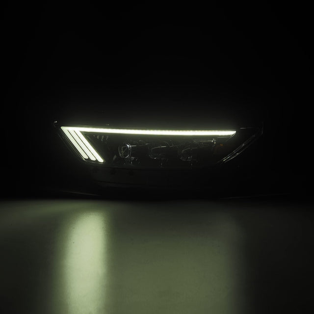 15-17 Ford Mustang/18-20 Mustang Shelby GT350/GT500 NOVA-Series LED Projector Headlights Alpha-Black