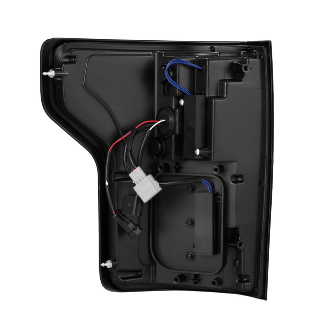 Feux arrière à LED Ford F150 LUXX-Series 15-20, noir et rouge