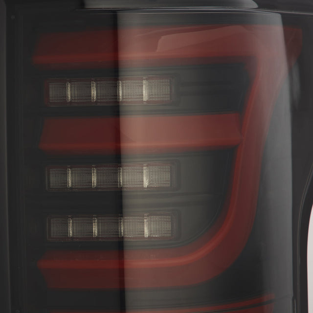 Feux arrière à LED Ford F150 LUXX-Series 15-20, noir et rouge
