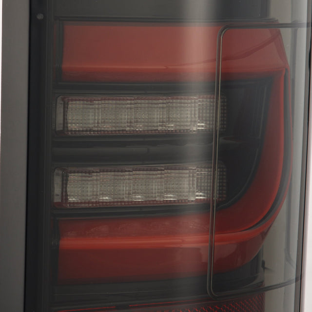 Feux arrière à LED Ford F150 LUXX-Series 15-20, noir et rouge