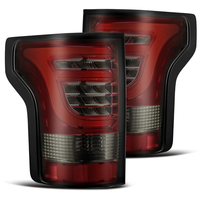 Feux arrière à LED Ford F150 PRO-Series 15-20, fumée rouge