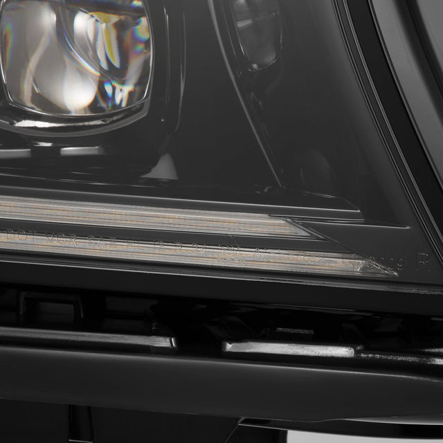 15-23 Dodge Charger NOVA-Series LED Projector Headlights Alpha-Black