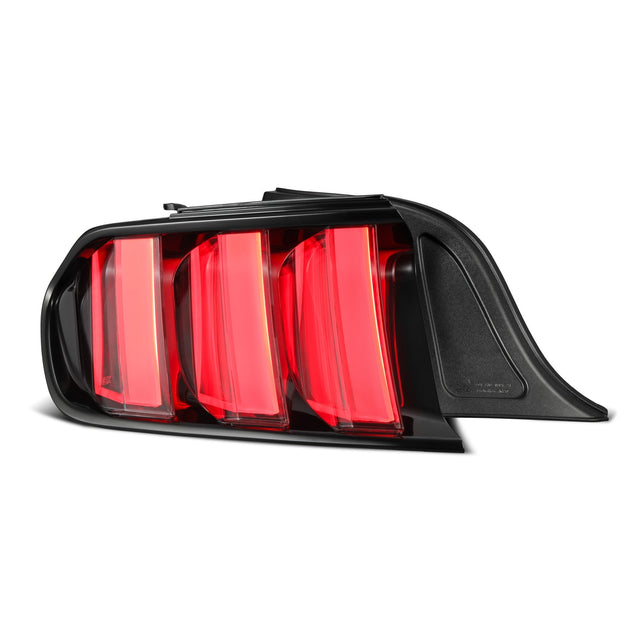 15-23 Ford Mustang NOVA-Series Prismatic LED Tail Lights Black-Clear