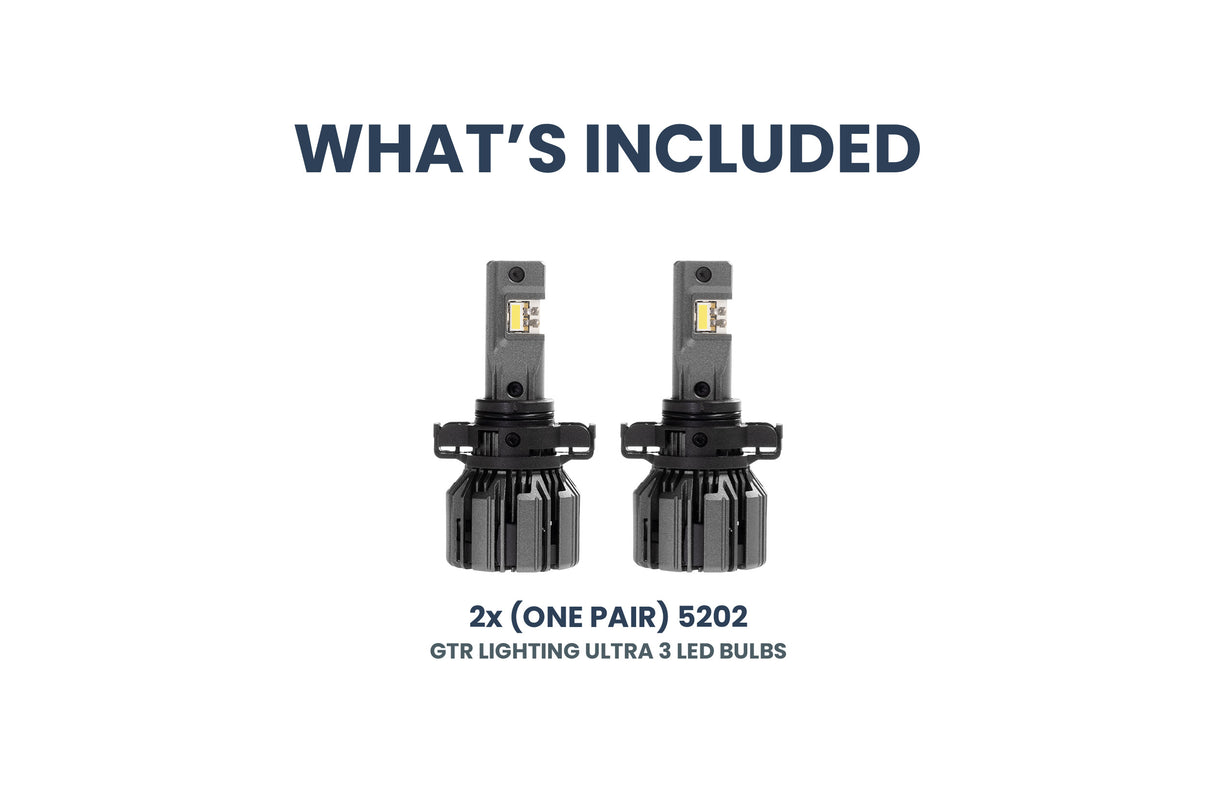 5202/2504: GTR Ultra 3.0 LED Bulbs (Pair)