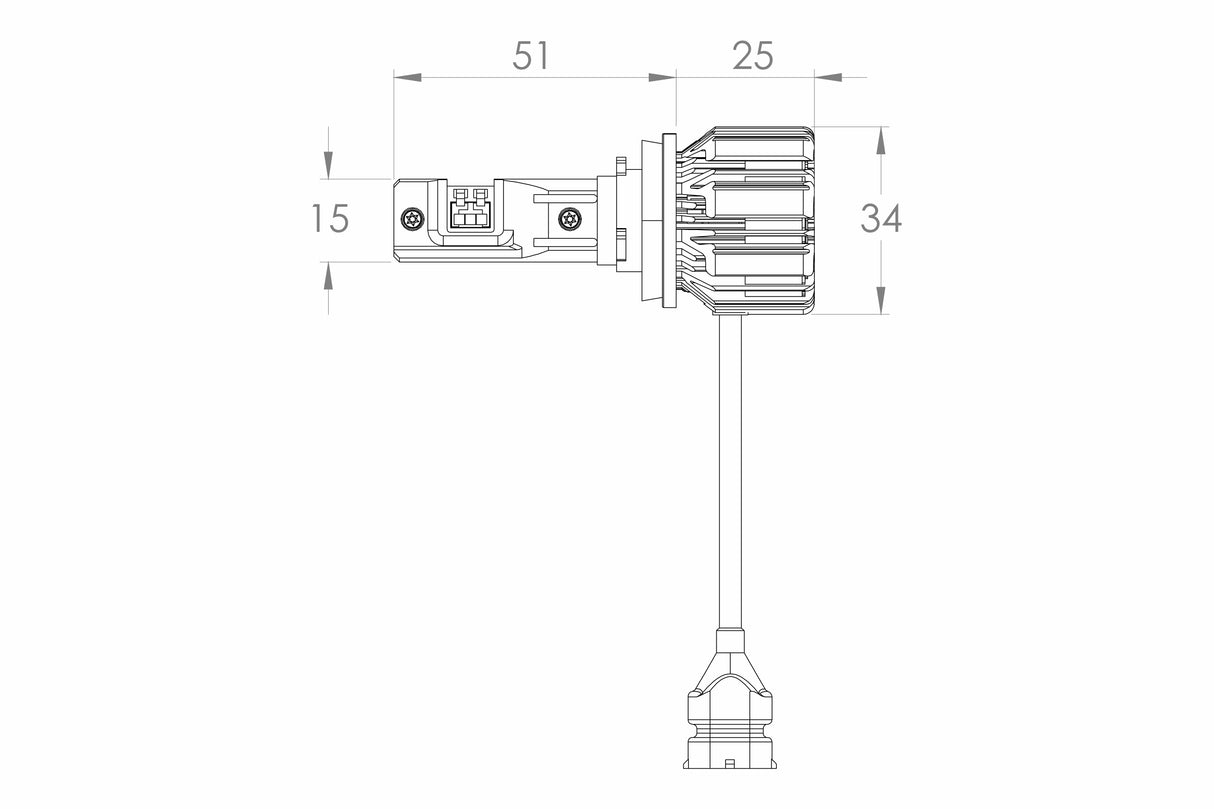 H8: GTR Ultra 3.0 LED Bulbs (Pair)
