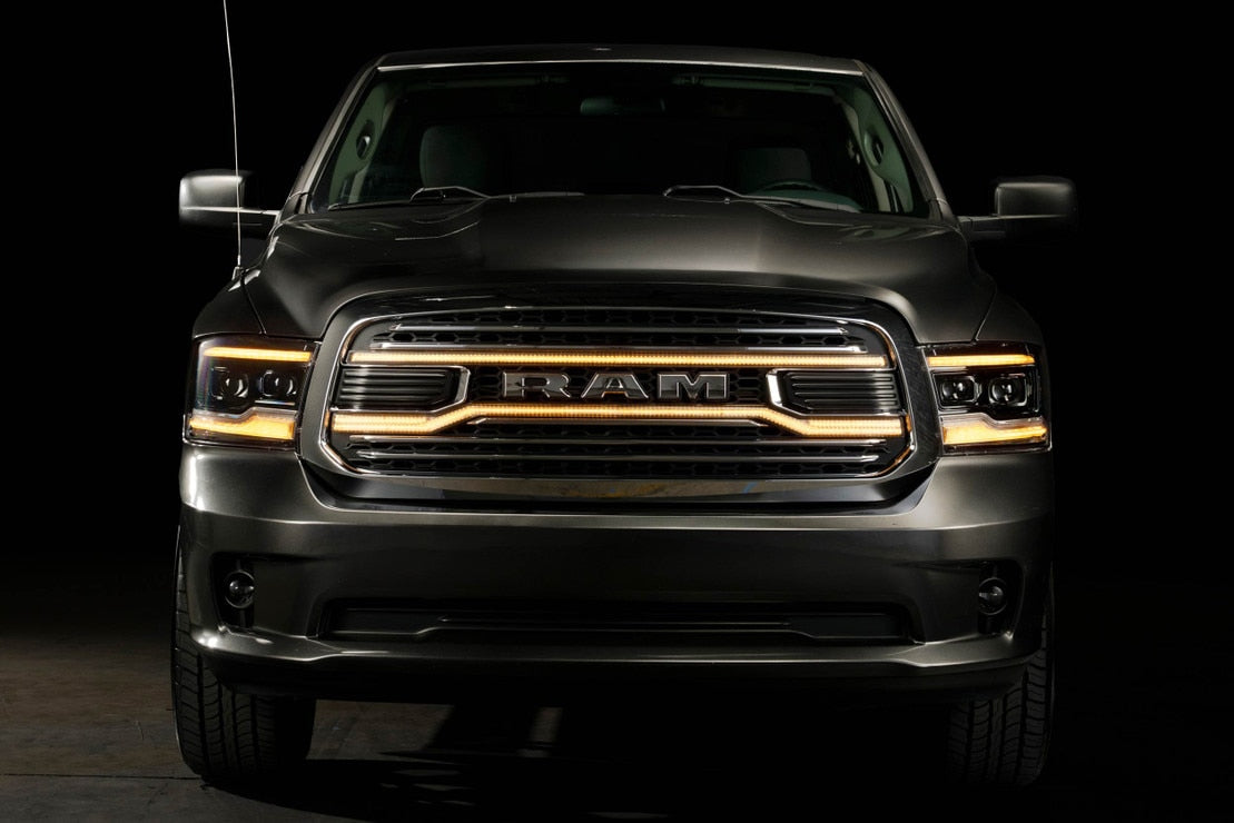 Dodge Ram 1500 Classic (19-24) XBG LED Drl Grille (Chrome)