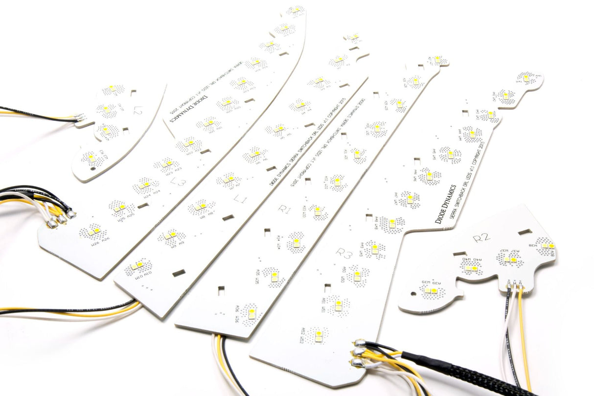 Panneaux LED DRL pour GMC Sierra Switchback 2014-2015