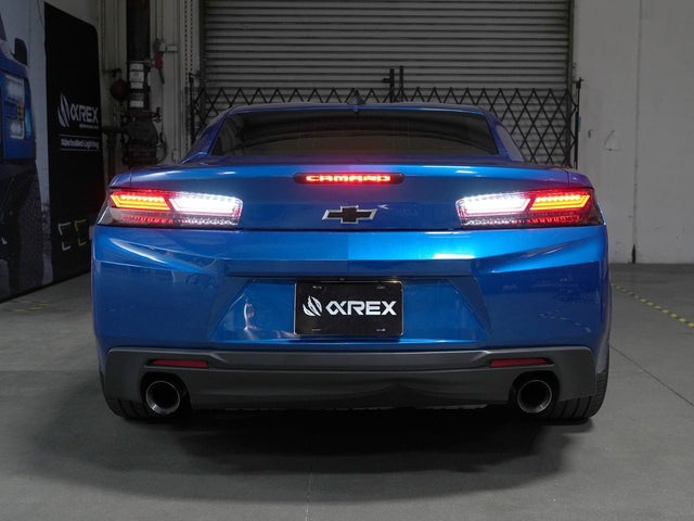 16-18 Chevrolet Camaro PRO-Series LED Tail Lights Jet Black