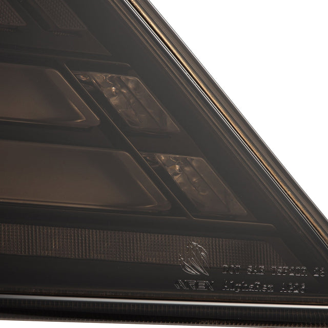 16-21 Honda Civic Hatchback NOVA-Series Prismatic LED Tail Lights Black Smoke