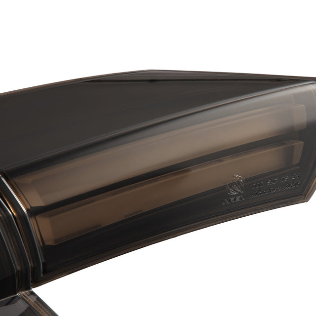 16-21 Honda Civic Hatchback NOVA-Series Prismatic LED Tail Lights Black Smoke