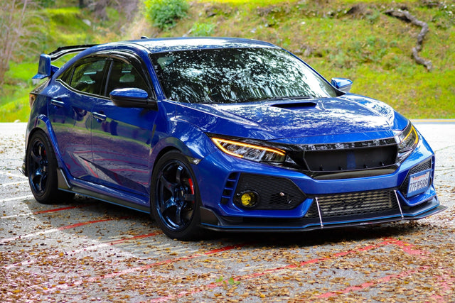 16-21 Honda Civic NOVA-Series LED Projector Headlights Alpha-Black