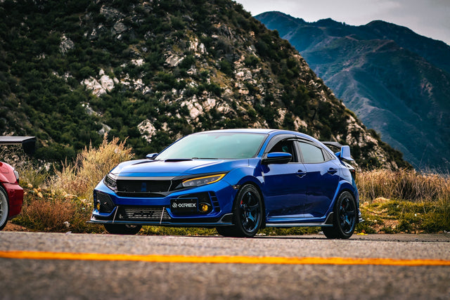 16-21 Honda Civic NOVA-Series LED Projector Headlights Alpha-Black