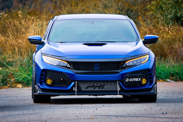 16-21 Honda Civic NOVA-Series LED Projector Headlights Black