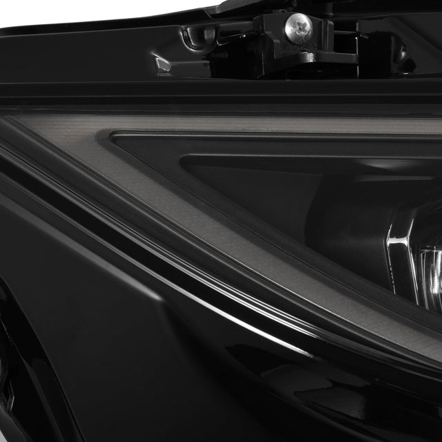 16-21 Honda Civic NOVA-Series LED Projector Headlights Black