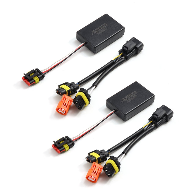 16-21 Honda Civic Stock LED Headlights to AlphaRex Headlights Converters