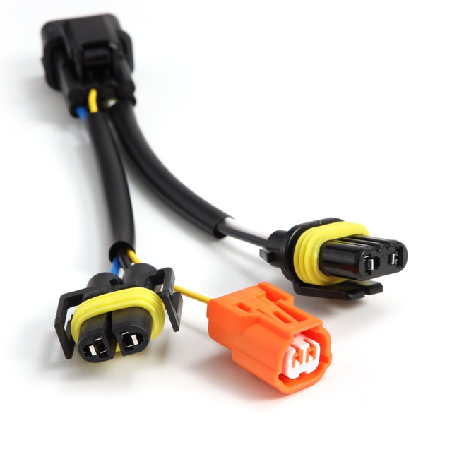 16-21 Honda Civic Stock LED Headlights to AlphaRex Headlights Converters