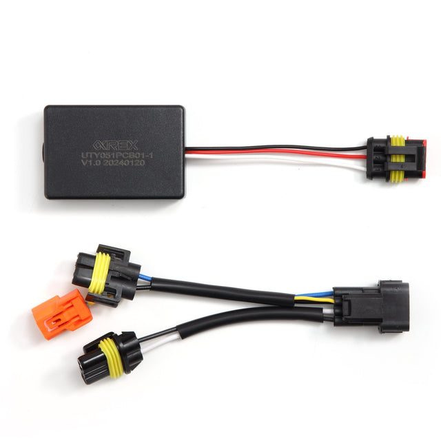 16-21 Honda Civic Stock LED Headlights to AlphaRex Headlights Converters