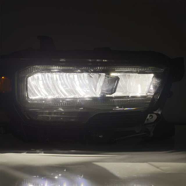 16-23 Toyota Tacoma LUXX-Series LED Crystal Headlights Black