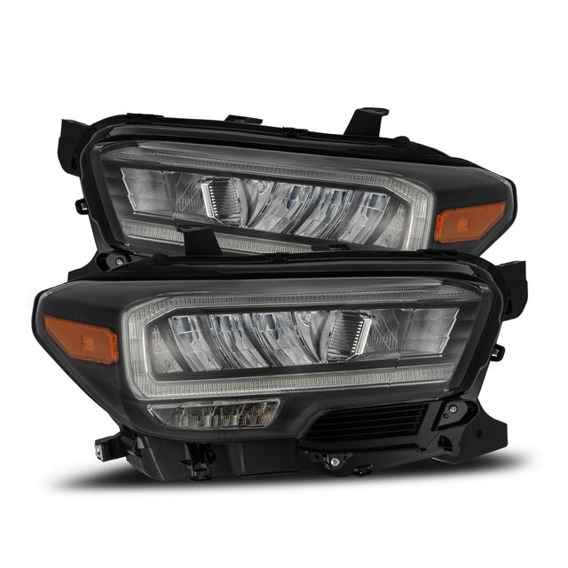 16-23 Toyota Tacoma LUXX-Series LED Crystal Headlights Black