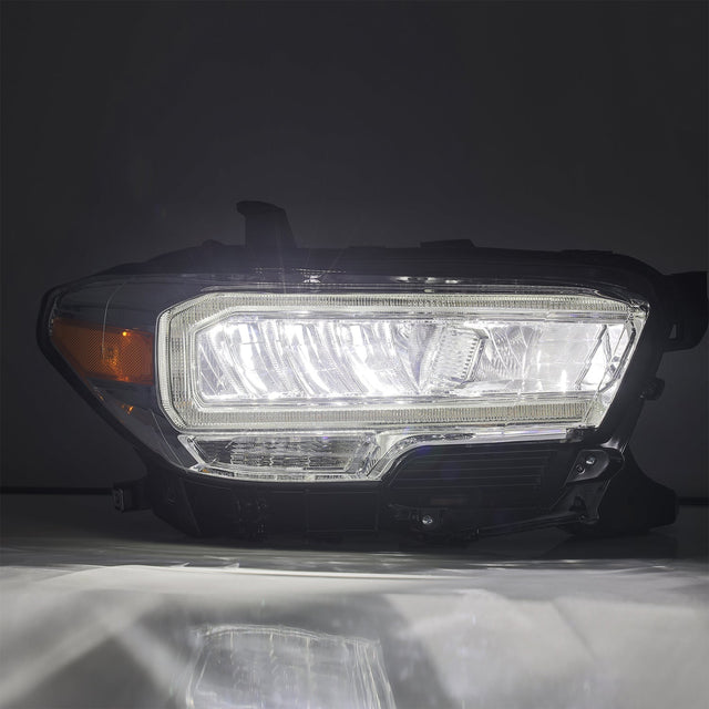 16-23 Toyota Tacoma LUXX-Series LED Crystal Headlights Chrome