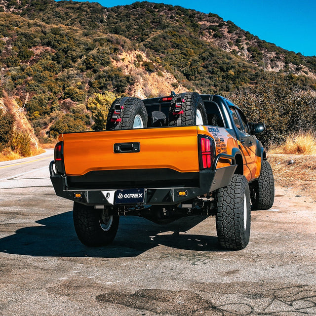 16-23 Toyota Tacoma Nova-Series Prismatic LED Tail Lights Alpha-Black