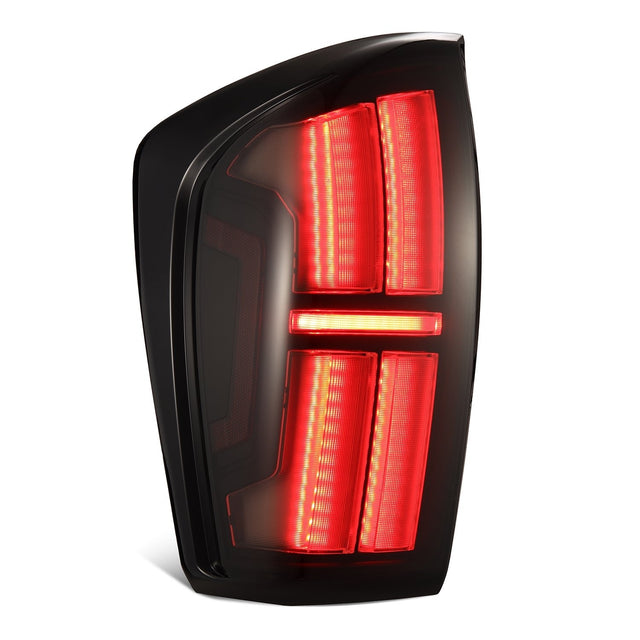 16-23 Toyota Tacoma Nova-Series Prismatic LED Tail Lights Alpha-Black