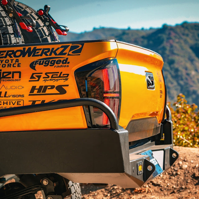 16-23 Toyota Tacoma Nova-Series Prismatic LED Tail Lights Alpha-Black