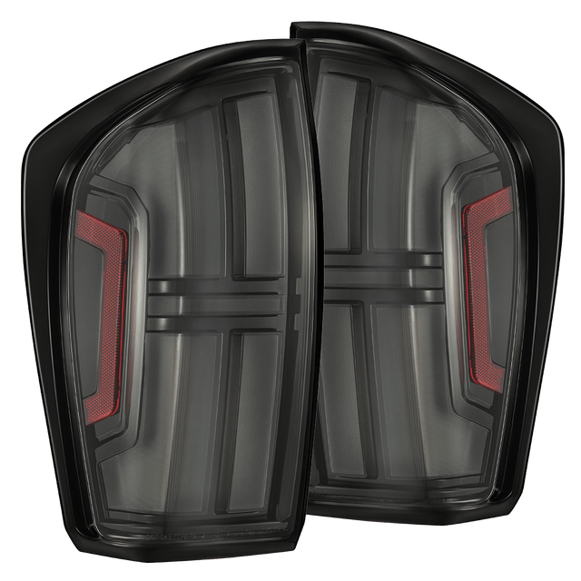16-23 Toyota Tacoma NOVA-Series Prismatic LED Tail Lights Black