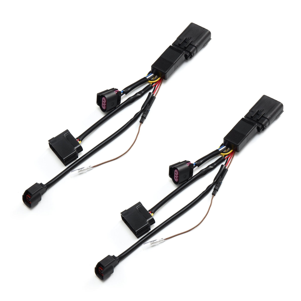 17-19 Ford Super Duty AlphaRex Headlights Converters for stock LED projector headlights