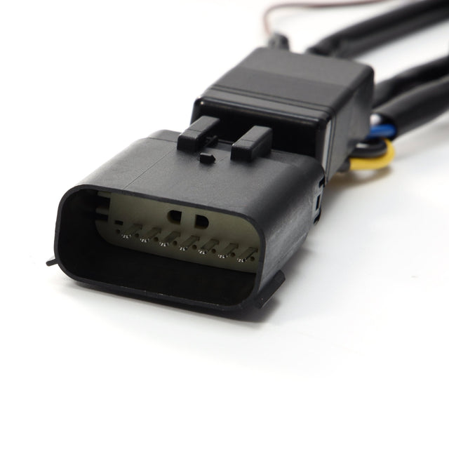 17-19 Ford Super Duty AlphaRex Headlights Converters for stock LED projector headlights