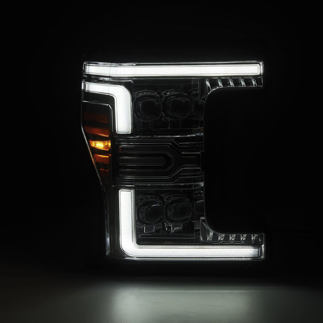 17-19 Ford Super Duty MKII NOVA-Series LED Projector Headlights Chrome