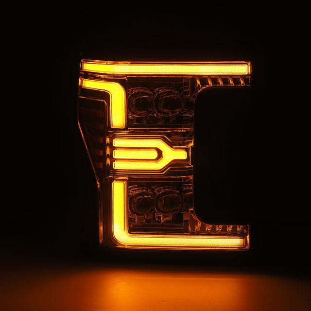 17-19 Ford Super Duty MKII NOVA-Series LED Projector Headlights Chrome