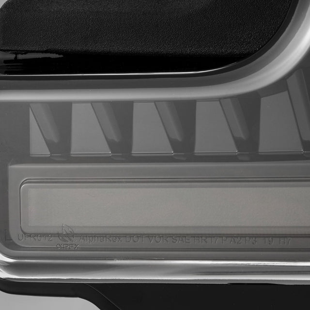 17-19 Ford Super Duty MKII PRO-Series Halogen Projector Headlights Alpha-Black