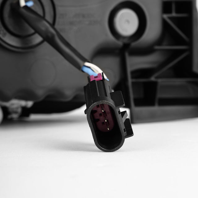 17-19 Ford Super Duty MKII PRO-Series Halogen Projector Headlights Black