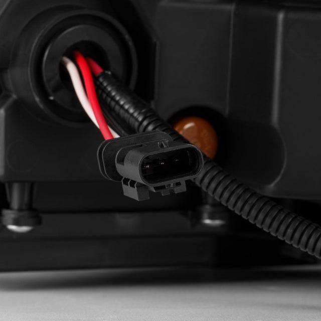 17-23 Tesla Model 3 / 20-24 Model Y NOVA-Series LED Projector Headlights Alpha-Black