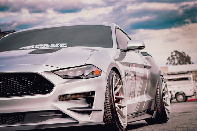 18-23 Ford Mustang MK II NOVA-Series LED Projector Headlights Black