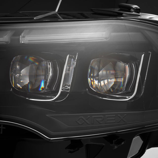 18-23 Ford Mustang MK II NOVA-Series LED Projector Headlights Black