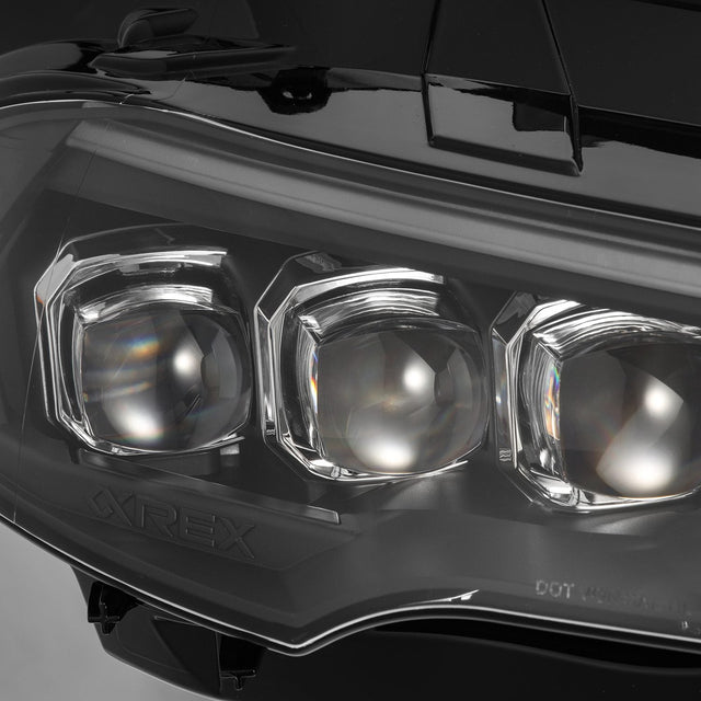 18-23 Ford Mustang NOVA-Series LED Projector Headlights Black