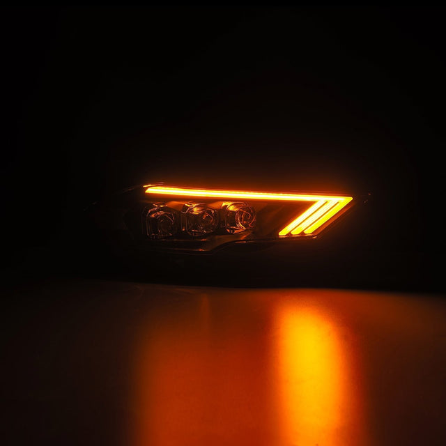 18-23 Ford Mustang NOVA-Series LED Projector Headlights Black