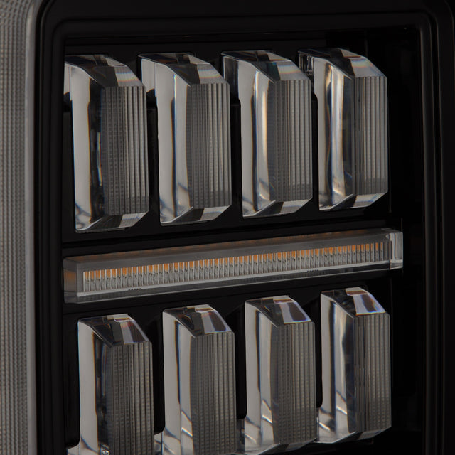 18-25 Jeep Wrangler JL NOVA-Series Prismatic LED Tail Lights Alpha-Black