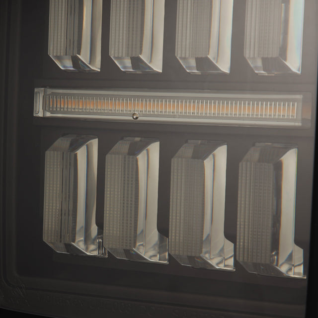 Feux arrière à LED prismatiques pour Jeep Wrangler JL NOVA-Series 18-25, noir et rouge