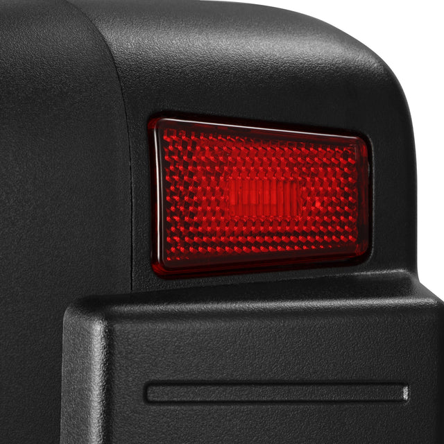 Feux arrière à LED prismatiques pour Jeep Wrangler JL NOVA-Series 18-25, noir et rouge