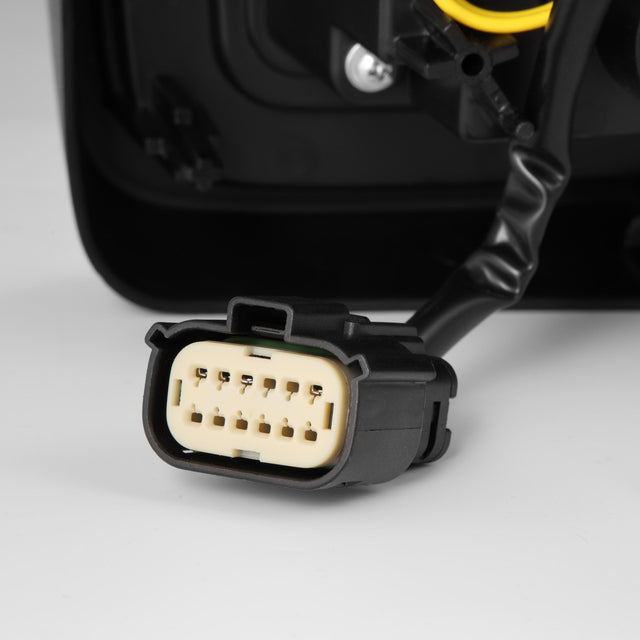 Feux arrière à LED prismatiques pour Jeep Wrangler JL NOVA-Series 18-25, noir et rouge