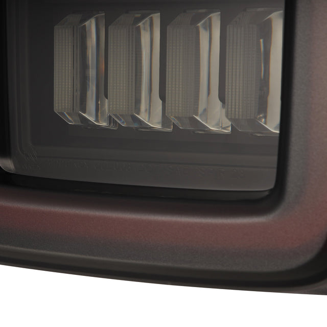 Feux arrière à LED prismatiques pour Jeep Wrangler JL NOVA-Series 18-25, noir et rouge